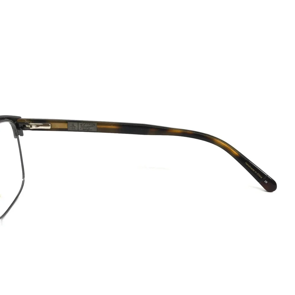Penguin Eyeglasses Frames The Henderson BK Black Tortoise Rectangle 54-19-145